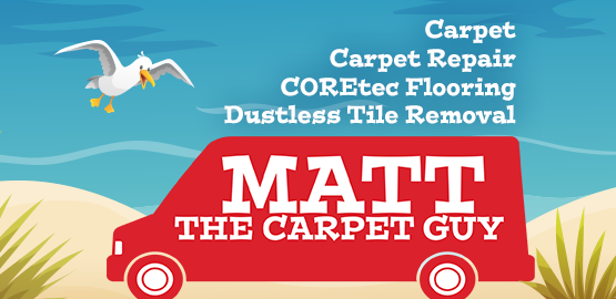 Matt The Carpet Guy - Since 2013, Bay Color has provided Website Design and hosting, Website SEO, Google Ranking, Google My Business, Graphic Design, and Facebook, Instagram, Twitter support.